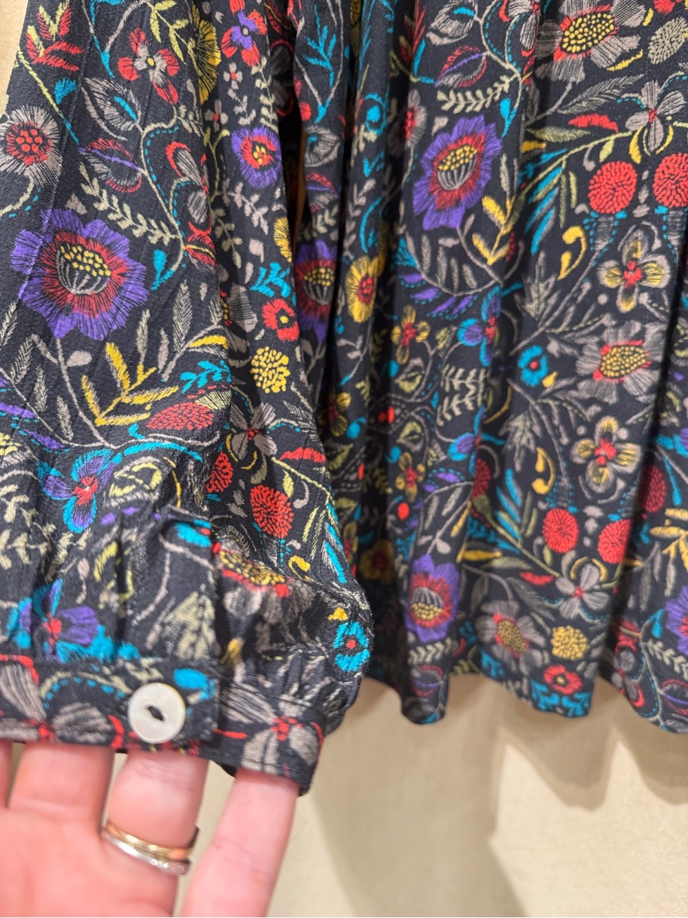 Habitat Off the Vine Romance Blouse - Picture 9 of 12